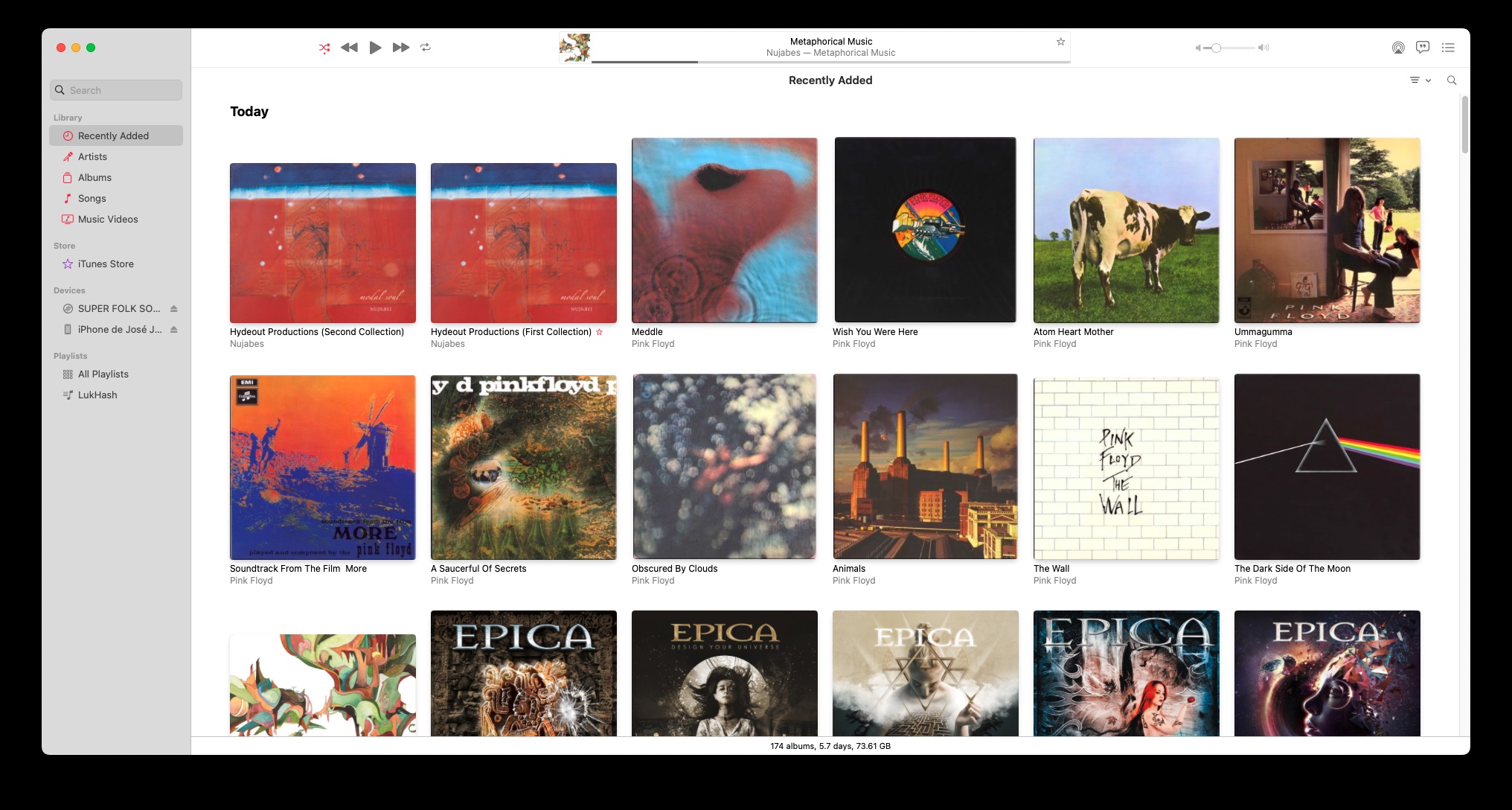 Mi biblioteca de música